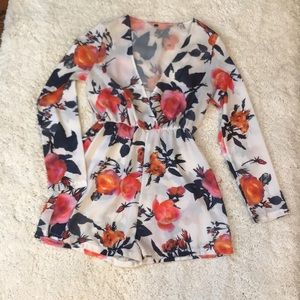 Floral Romper